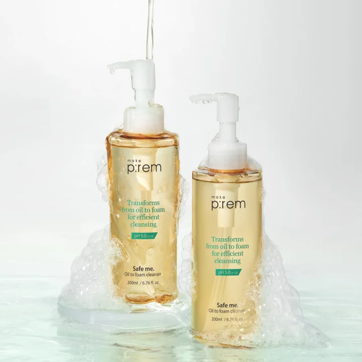 Make P:rem Safe Me Oil to Foam Cleanser 200 ml Makeprem