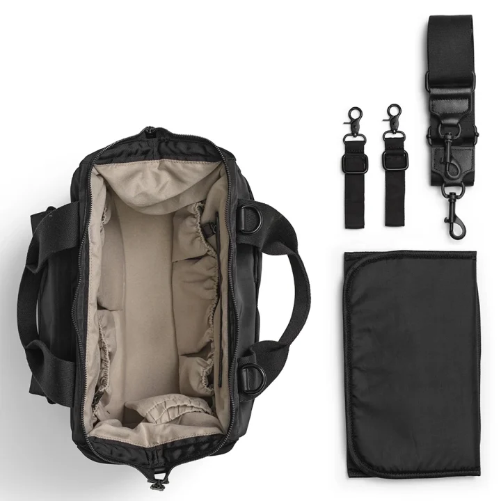 Elodie Changing Bag Wide Frame Black Elodie Details