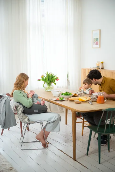 Doomoo Amningskudde Melerad Antracite Doomoo