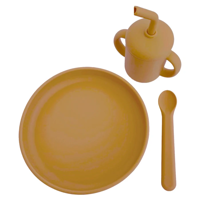 Summerville Organic Matset 3 delar Ockra Summerville Organic