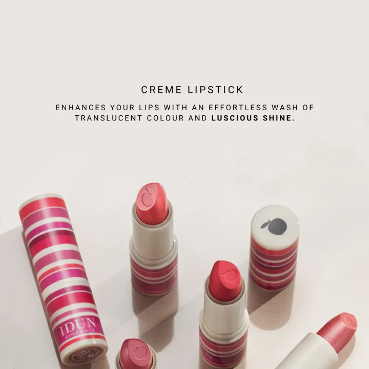IDUN Minerals Creme Lipstick 3,6 g Frida IDUN Minerals