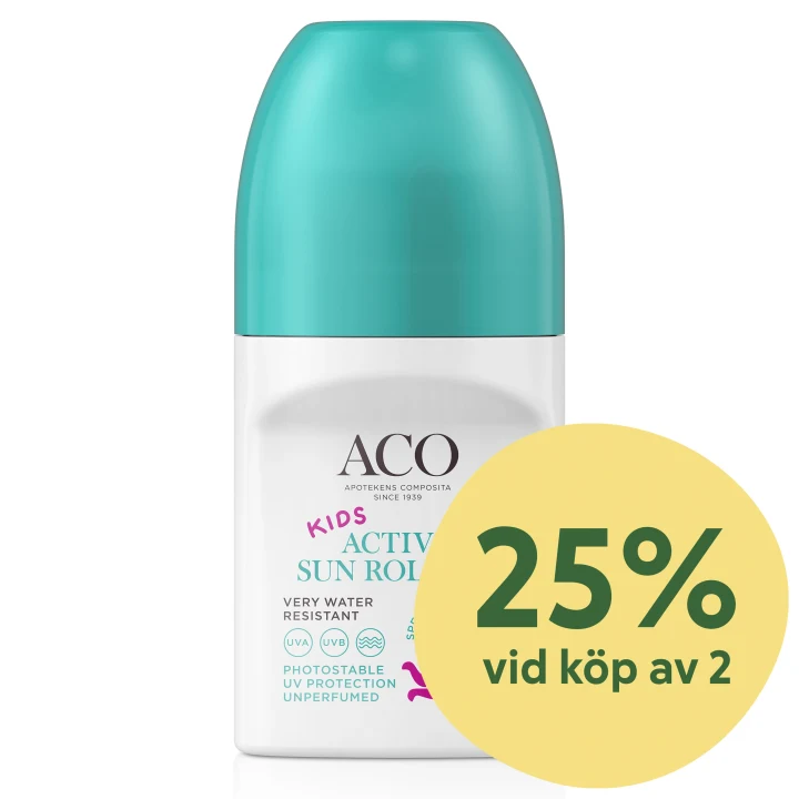ACO Sun Kids Roll-On SPF50+ 50 ml ACO