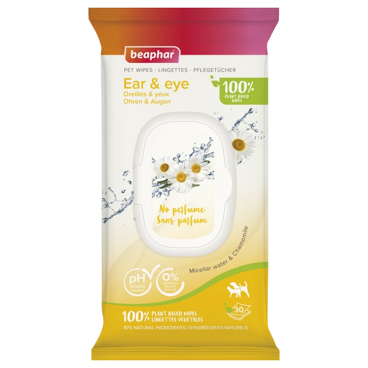 Beaphar BIO Pet Wipes Ögon & Öron 30 st Beaphar