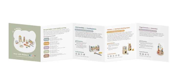 PolarB Grow-with-Me Aktivitetsset 3 12-18 mån PolarB 