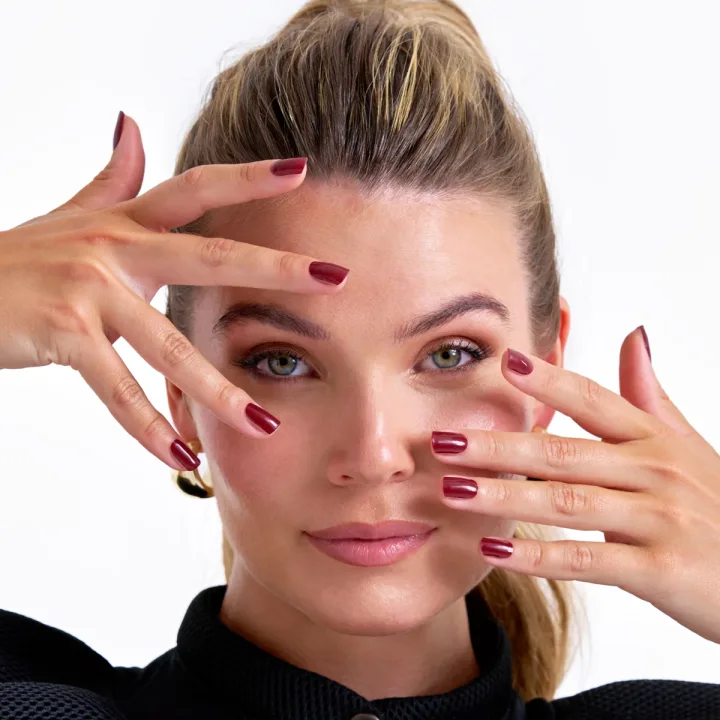 Depend Gel iQ Gel Nail Strips 24 st Bordeaux Dreams Depend