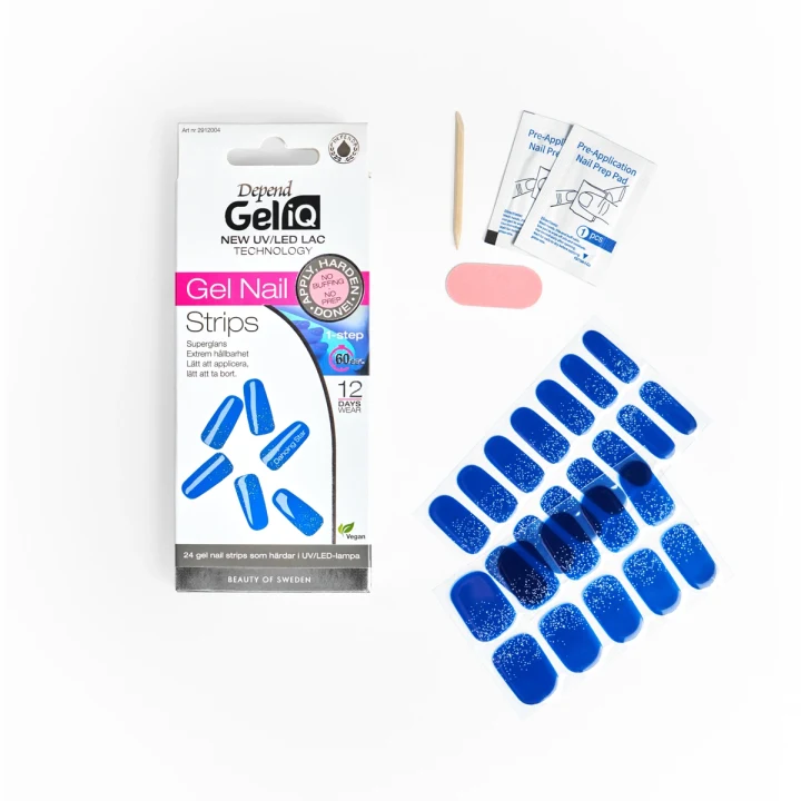 Depend Gel iQ Gel Nail Strips 24 st Dancing Star Depend