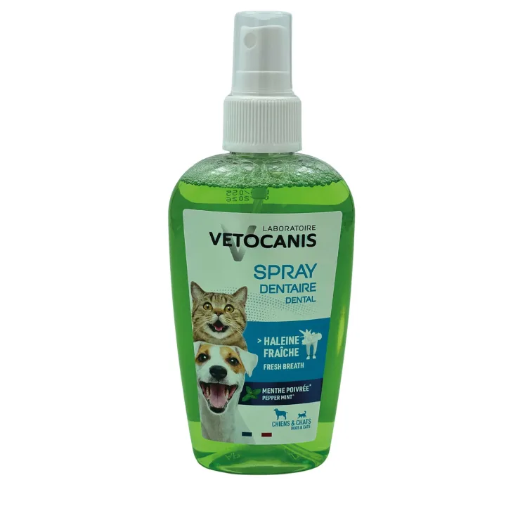 Vetocanis Munspray Mintsmak Hund 150 ml Vetocanis