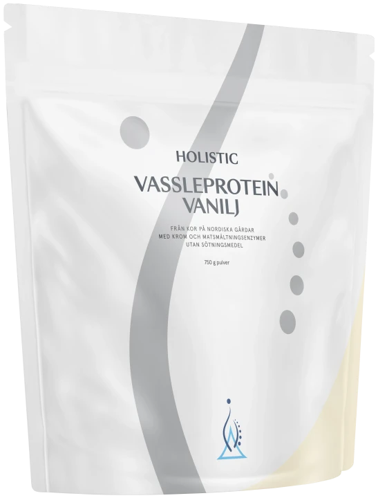Holistic Vassleprotein Vanilj 750 g Holistic