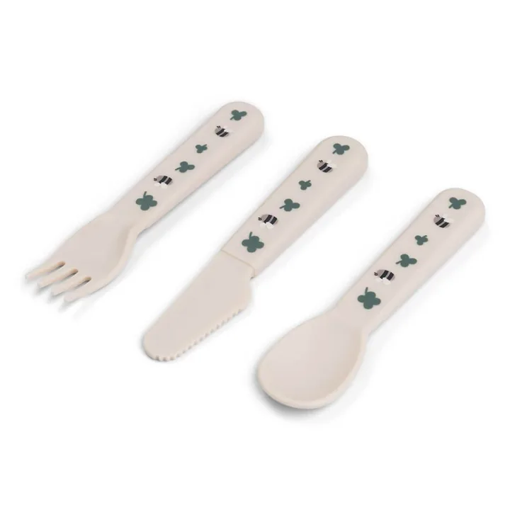 Done by Deer Foodie Cutlery Set Tiny Farm Sand Done by Deer