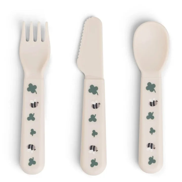 Done by Deer Foodie Cutlery Set Tiny Farm Sand Done by Deer