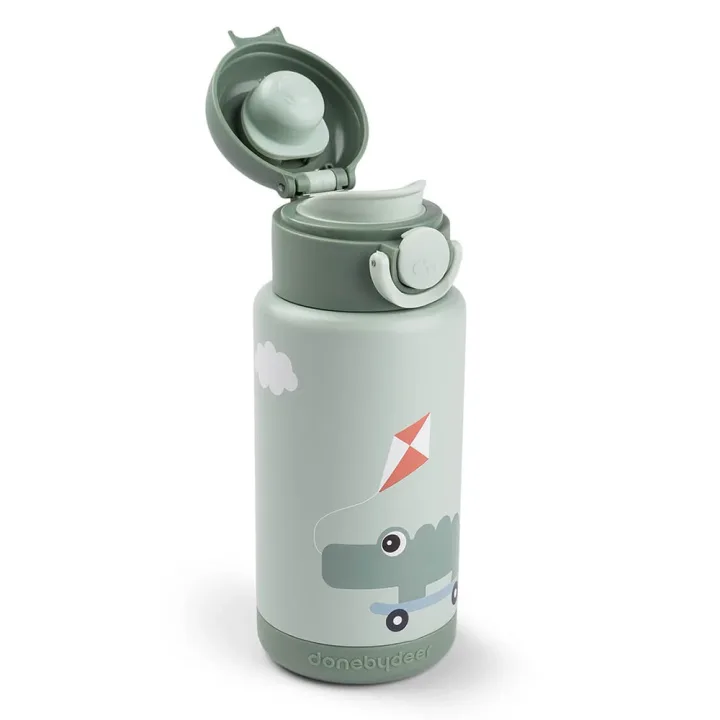 Done by Deer Insulated Bottle Playground Green 340 ml Done by Deer