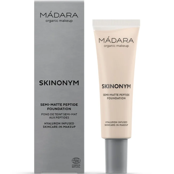 Mádara Skinonym Semi-Matte Peptide Foundation 30 ml 10 Porcelain Mádara