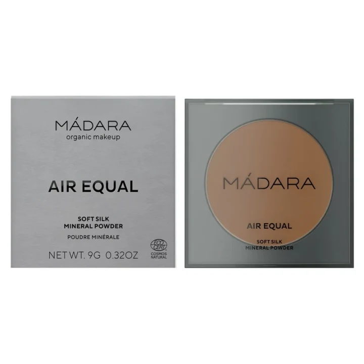 Mádara Air Equal Soft Silk Mineral Powder 9 g 3 Deep Mádara