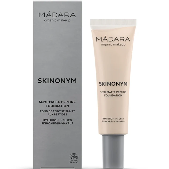 Mádara Skinonym Semi-Matte Peptide Foundation 30 ml 15 Stone Mádara