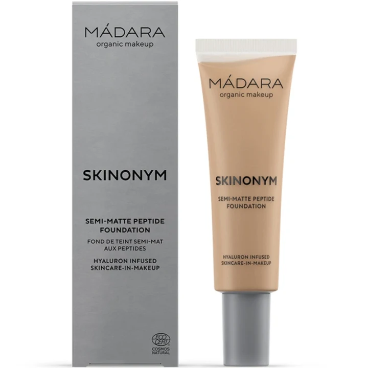 Mádara Skinonym Semi-Matte Peptide Foundation 30 ml 55 Clay Mádara