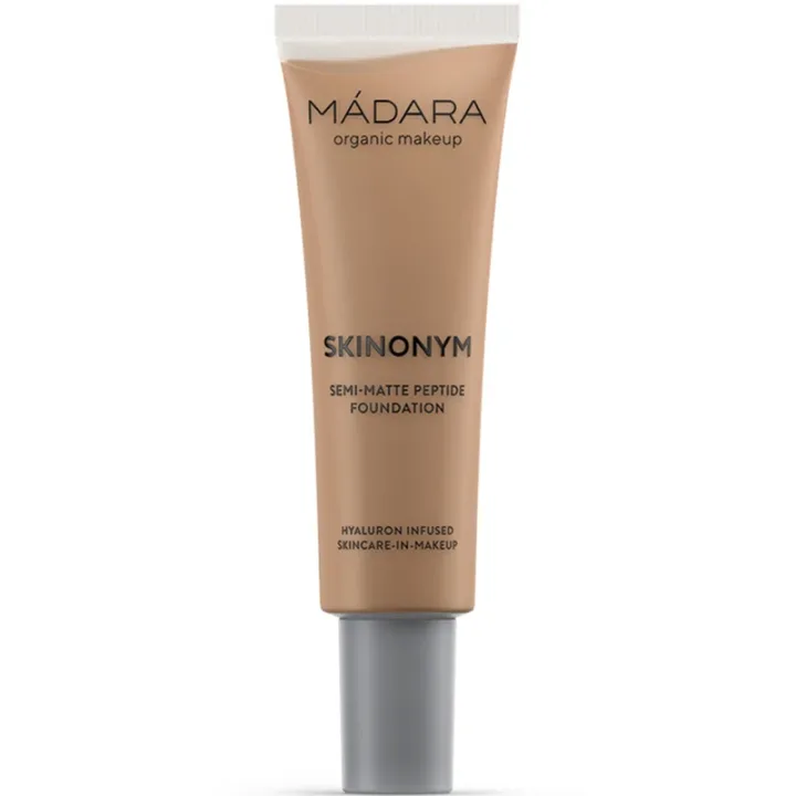 Mádara Skinonym Semi-Matte Peptide Foundation 30 ml 65 Warm Tan Mádara