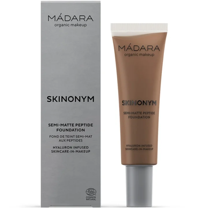 Mádara Skinonym Semi-Matte Peptide Foundation 30 ml 90 Chestnut Mádara