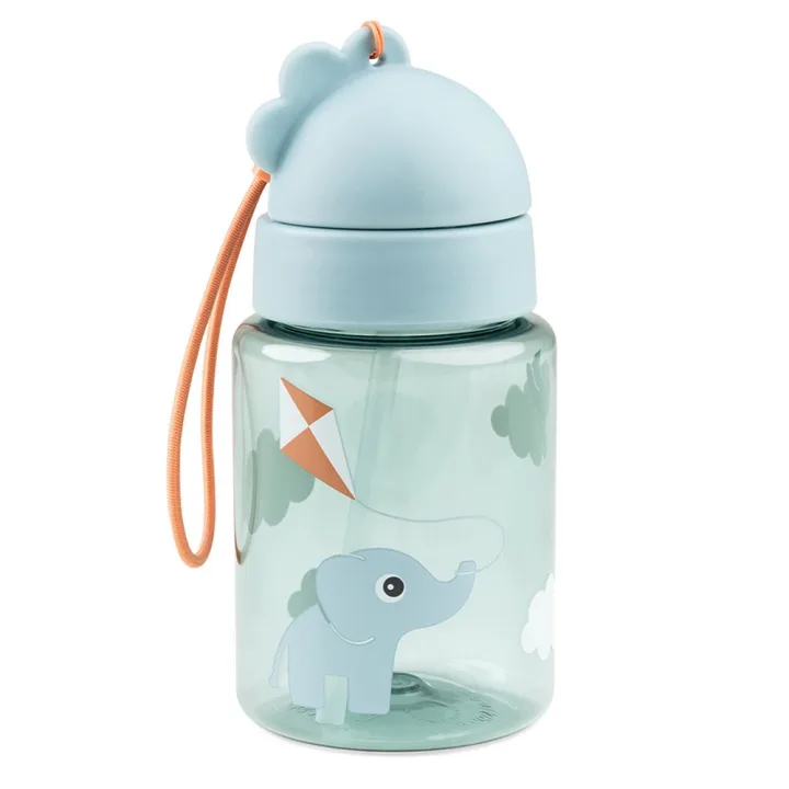 Done by Deer Lunch & Snack Box w/straw Bottle Playground Blue Done by Deer