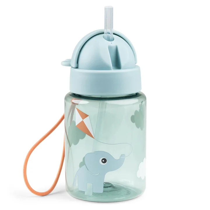 Done by Deer Lunch & Snack Box w/straw Bottle Playground Blue Done by Deer