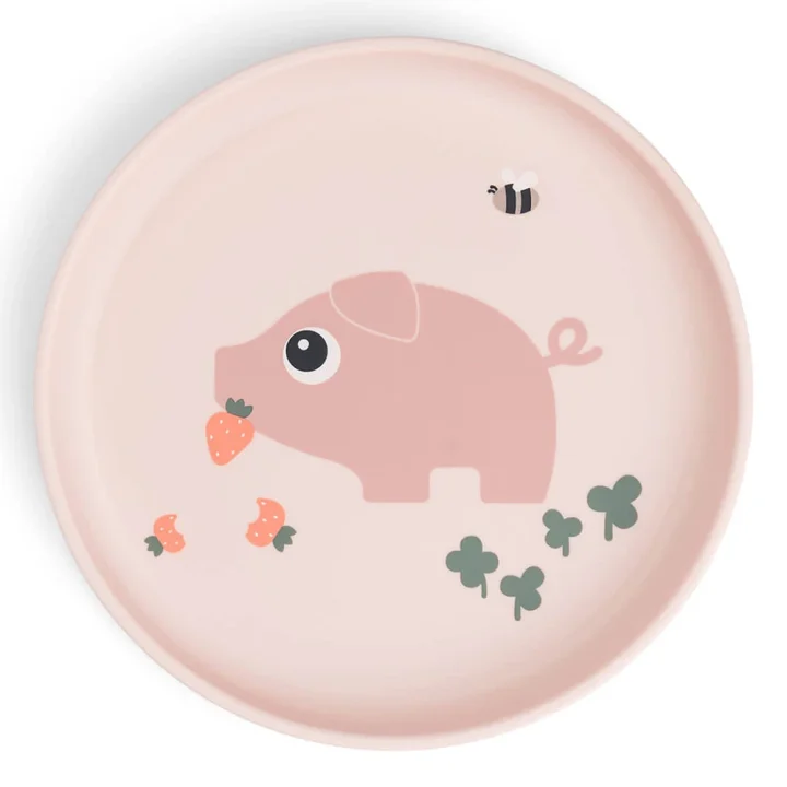 Done by Deer Foodie Plate Tiny Farm Powder Done by Deer