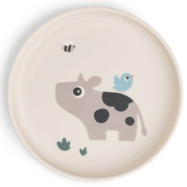 Done by Deer Foodie Plate Tiny Farm Sand Done by Deer