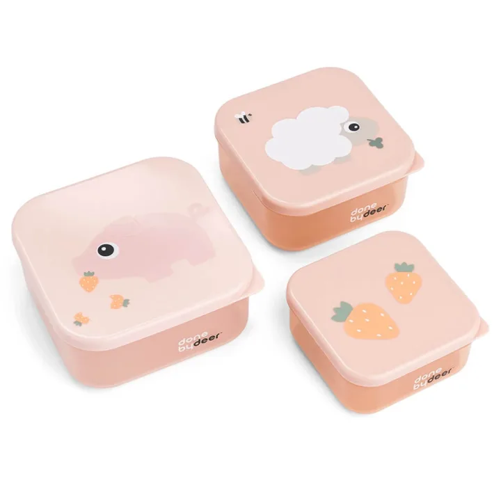 Done by Deer Snack Box Set Tiny Farm Powder 3 st Done by Deer