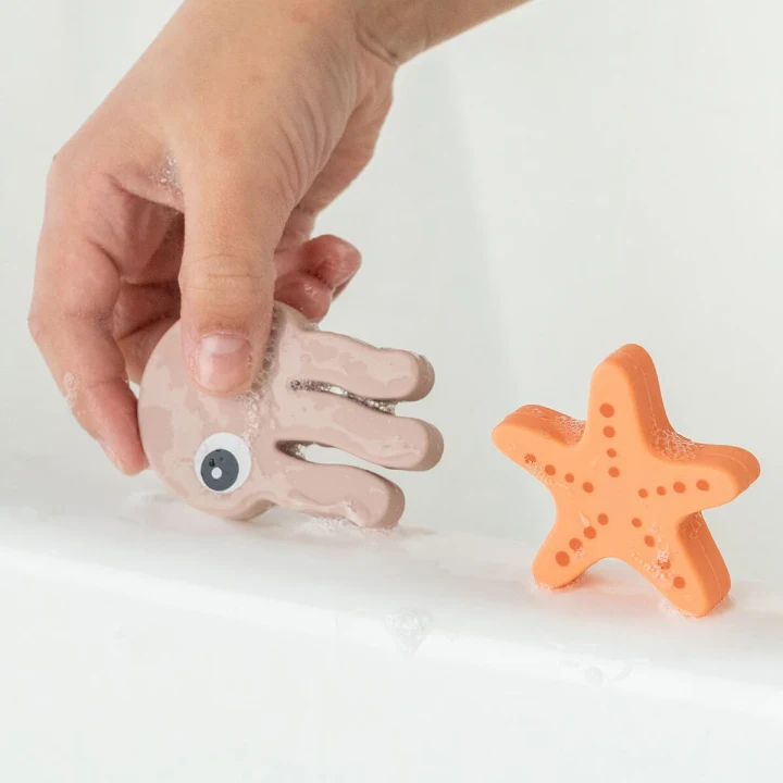 Done by Deer Bath Fishing Toy Sea Friends Done by Deer