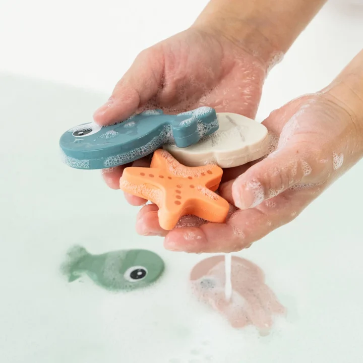 Done by Deer Bath Fishing Toy Sea Friends Done by Deer