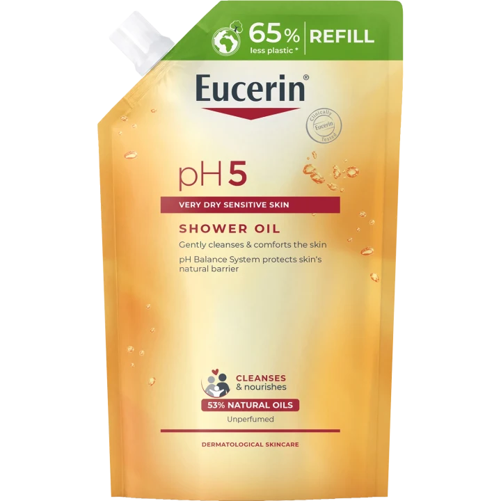 Eucerin pH5 Shower Oil oparfymerad refill 400 ml Eucerin