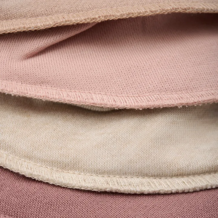 PIPPI Bandana Bib Solid New Maroon Onesize 5-pack Pippi