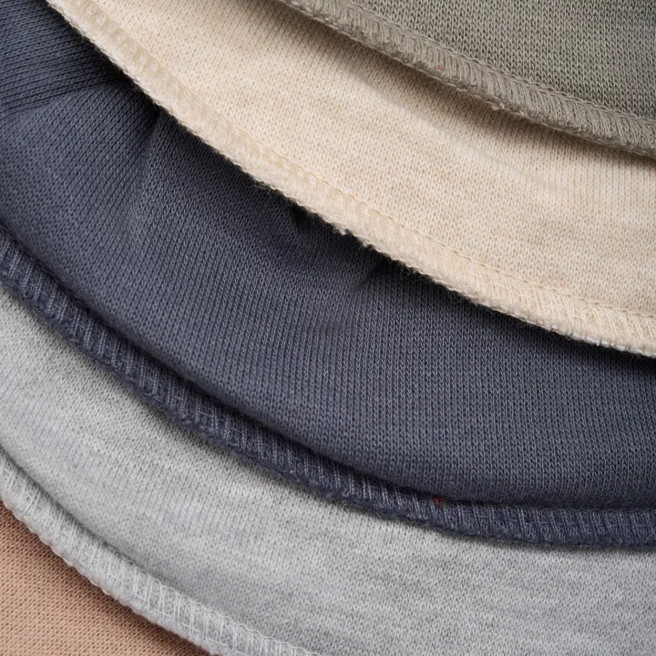 PIPPI Bandana Bib Solid Vetiver Onesize 5-pack Pippi