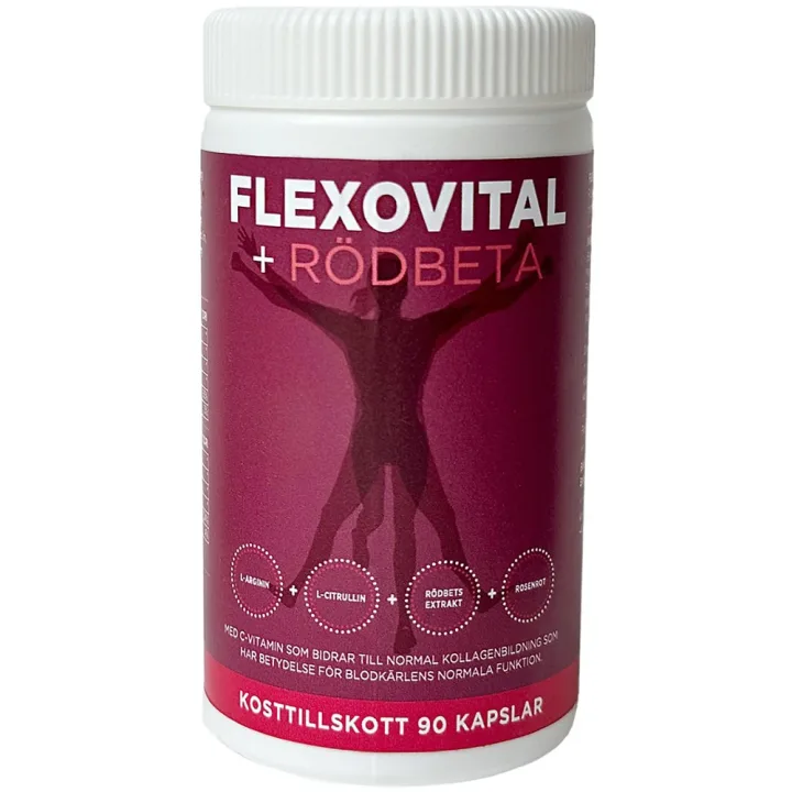 Flexovital + Rödbeta kapslar 90 st Flexovital