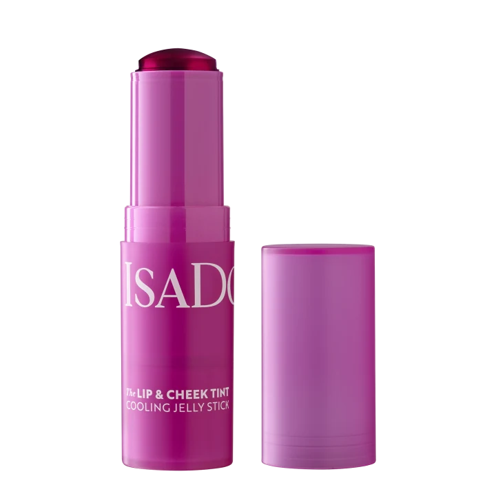 Isadora The Lip & Cheek Tint Cooling Jelly Stick 12 Berry Pink IsaDora