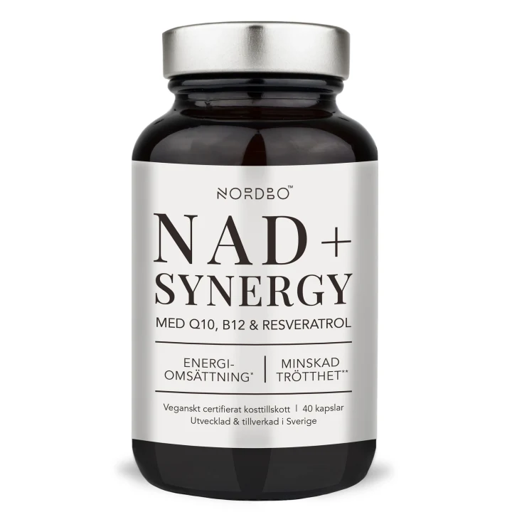 Nordbo NAD+ Synergy 40 kapslar Nordbo