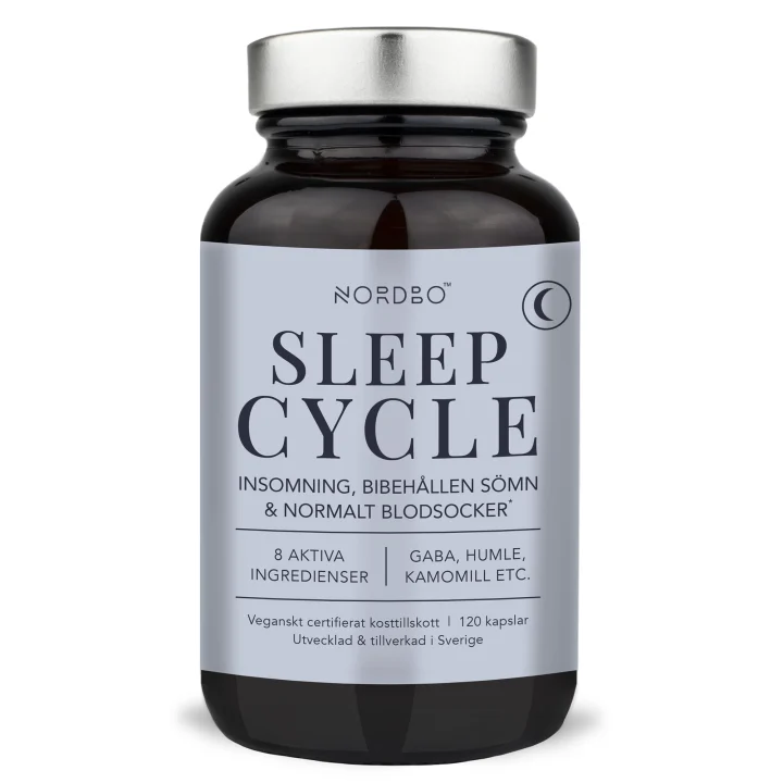 Nordbo Sleep Cycle 120 kapslar Nordbo