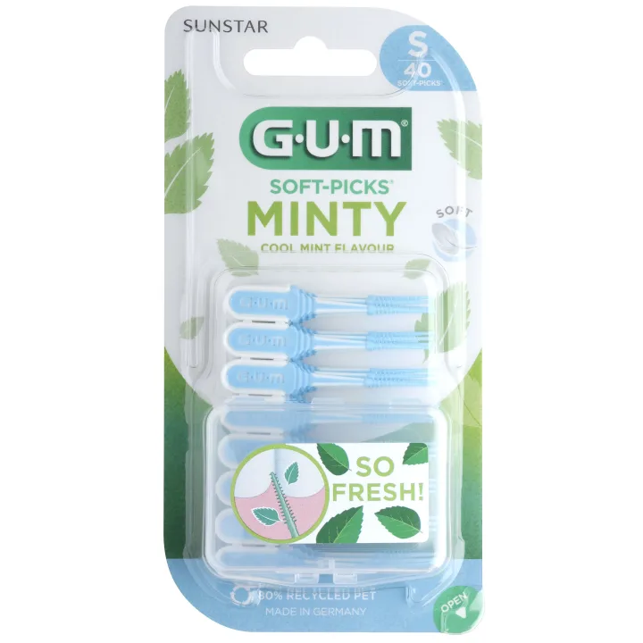 GUM SOFT-PICKS MINTY Small 40st Gum
