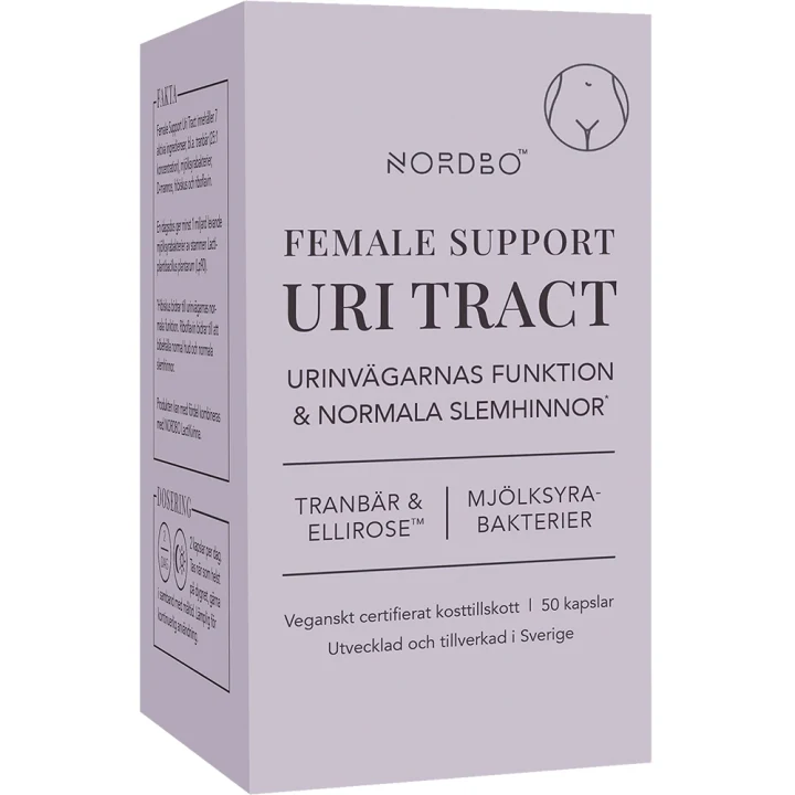 Nordbo Female Support UriTract 50 kapslar Nordbo