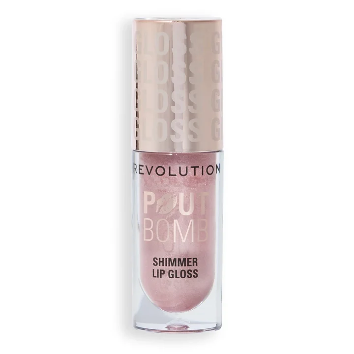 Revolution Beauty London Pout Bomb Shimmer Gloss 4,5ml Shine Pink Revolution Beauty London