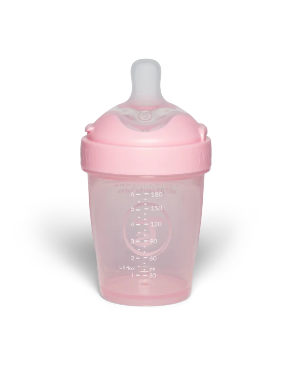 Twistshake Nappflaska Anti-kolik Pro Double 180 ml  Rosa Twistshake