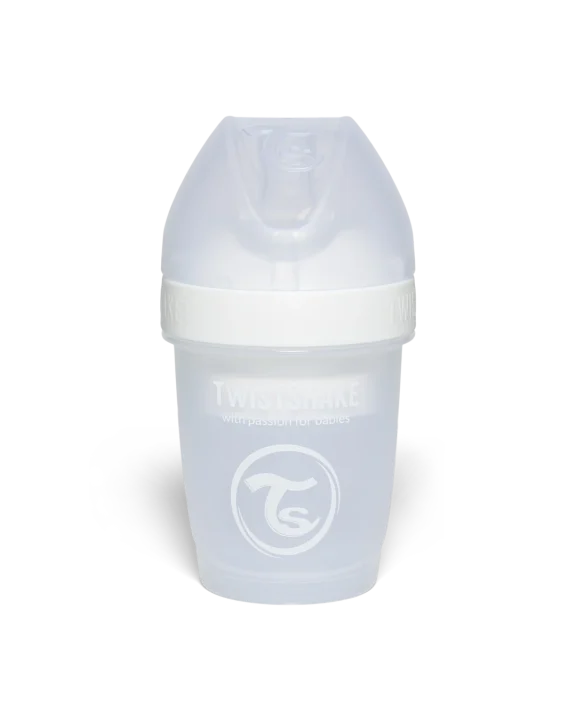 Twistshake Nappflaska Anti-kolik Pro Double 180 ml  Vit Twistshake