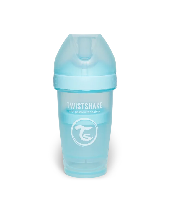 Twistshake Nappflaska Anti-kolik Pro Double 260 ml  Blå Twistshake