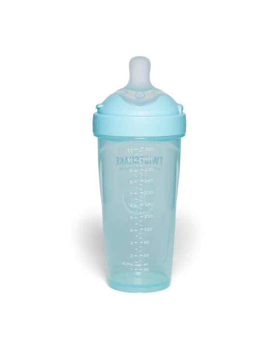 Twistshake Nappflaska Anti-kolik Pro Double 330 ml Blå Twistshake