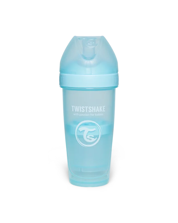 Twistshake Nappflaska Anti-kolik Pro Double 330 ml Blå Twistshake
