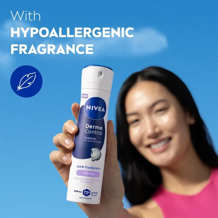 Nivea Deo Spray Derma Control Restore 150 ml Nivea