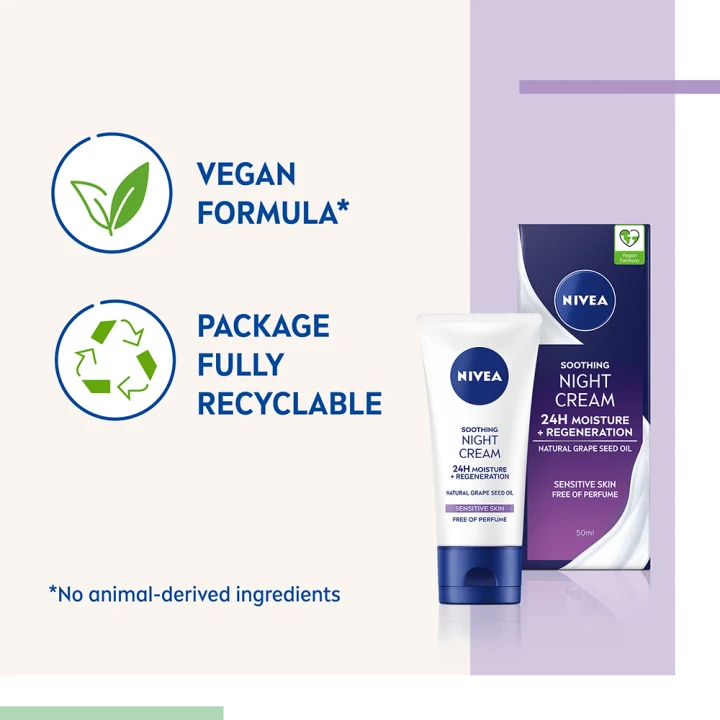 Nivea Soothing Night Cream 50 ml Nivea