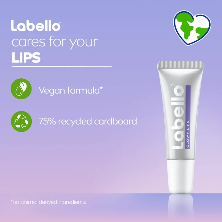 Labello Glowy Lips Clear 10 ml Labello