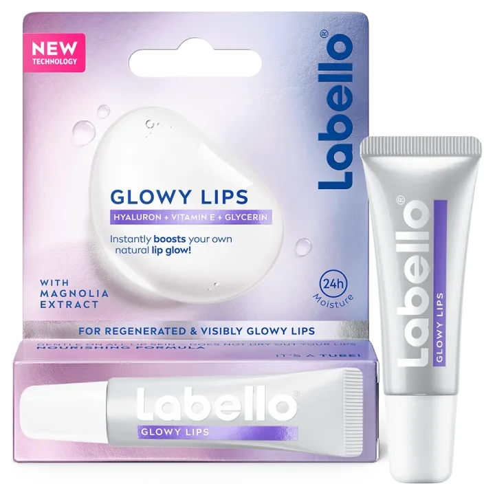Labello Glowy Lips Clear 10 ml Labello
