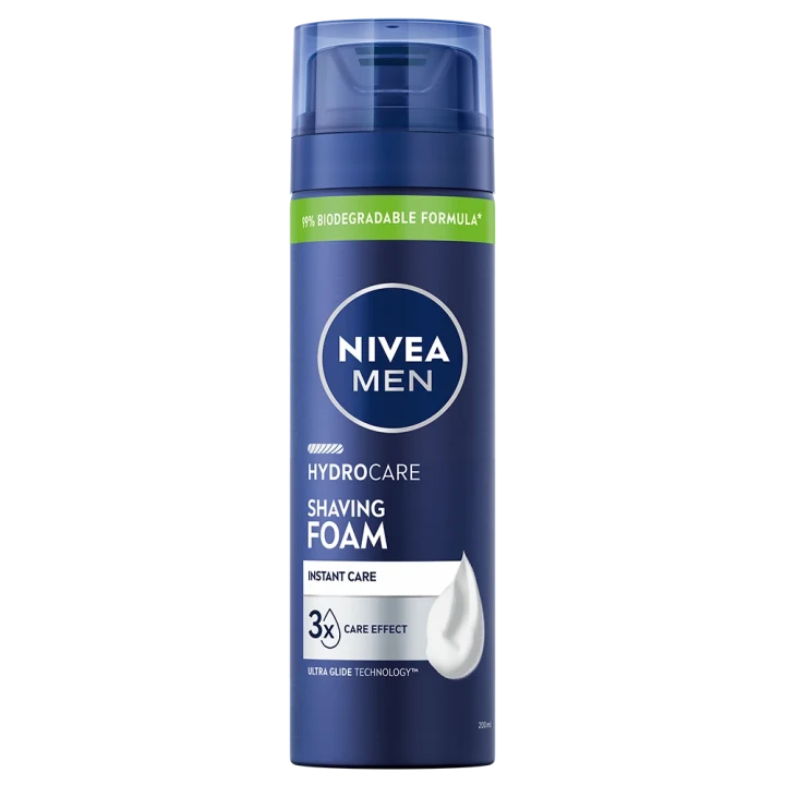 Nivea Men Hydrocare Shaving Foam 200 ml Nivea