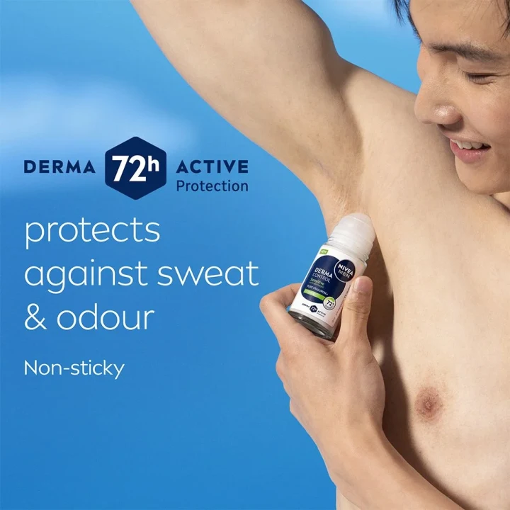 Nivea Men Derma Control Sensitive Roll On 50 ml Nivea