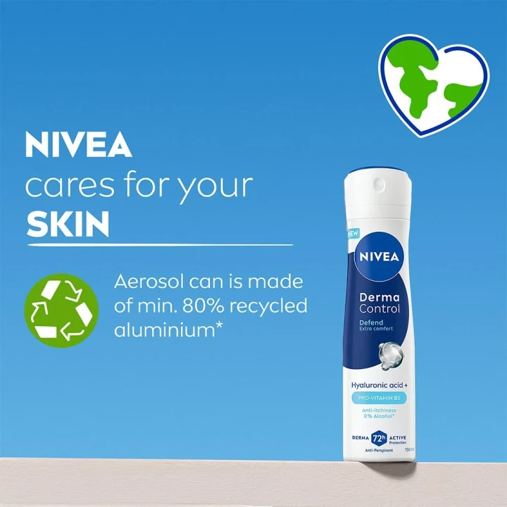Nivea Deo Spray Derma Control Defend 150 ml Nivea
